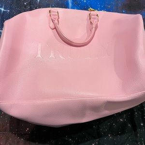 Truly Beauty Pink Duffle Bag